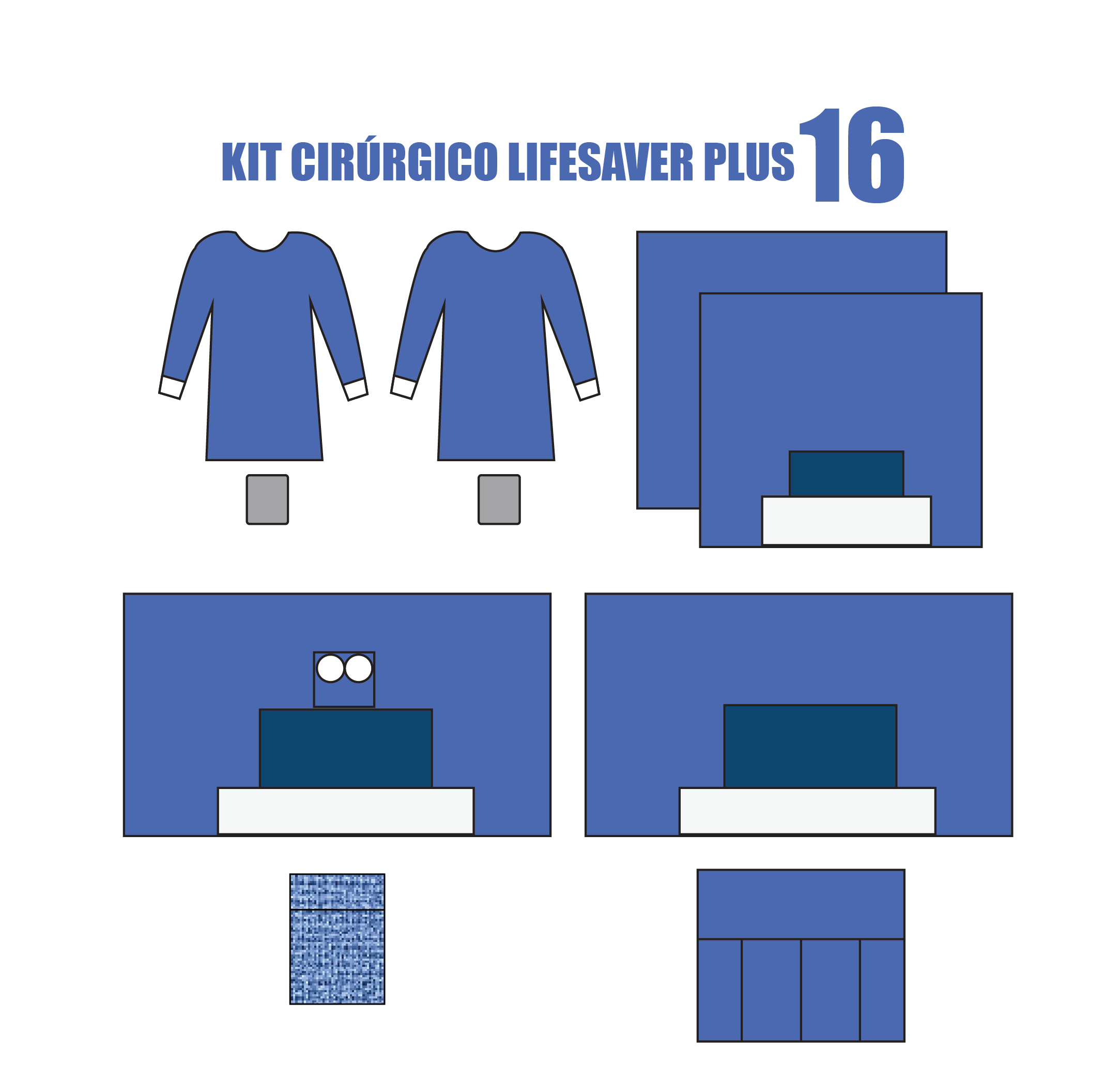 Kit Cirúrgico Lifesaver Plus