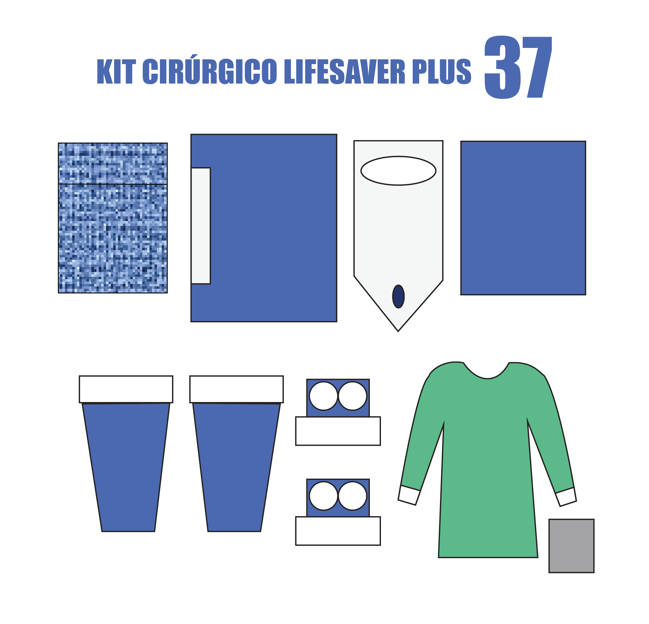 Kit Cirúrgico Lifesaver Plus